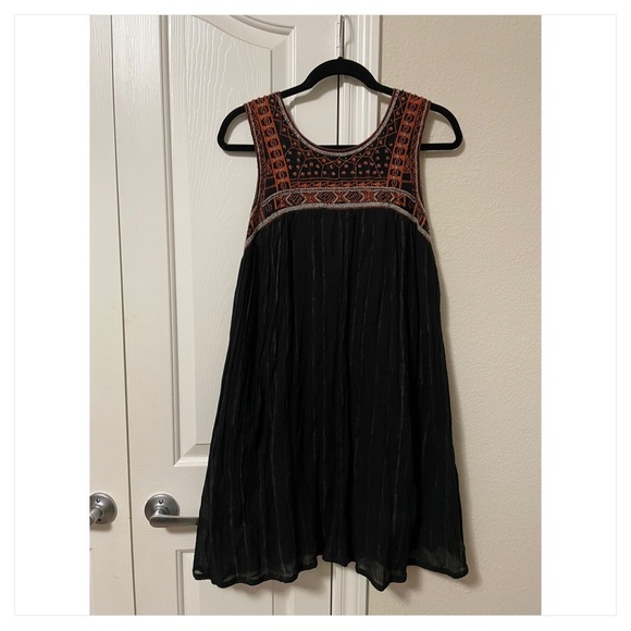 Free People Aztec Bib Dress - Picture 2 of 16